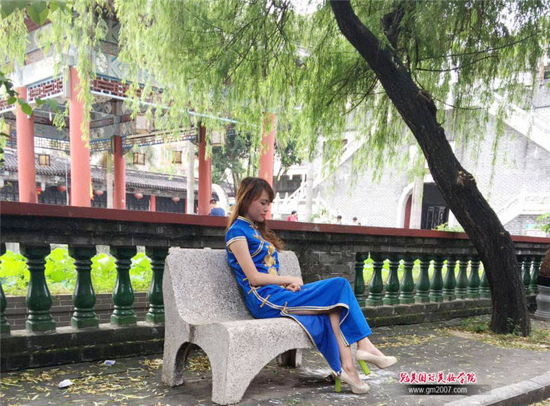 旗袍外景拍摄